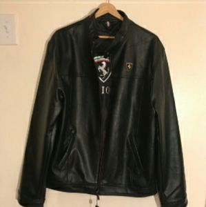 Leather jacket